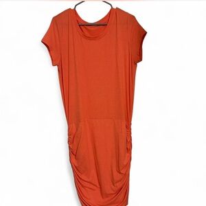 Athleta Vibrant Orange Dress